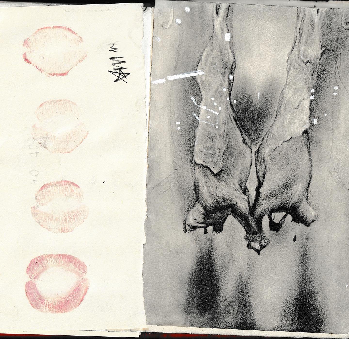 xoxox lil piggies !! quick 3 hr drawing